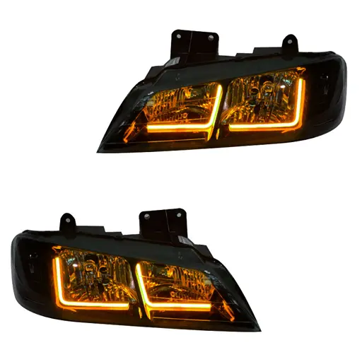 چراغ جلو اسپرت پژو پارس مدرن مدل Neon-L-Y 2 عددی