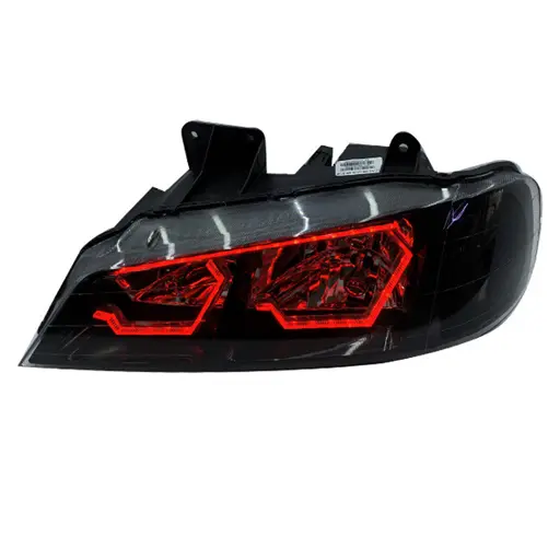 چراغ جلو اسپرت پژو پارس مدرن مدل 3D-Hexa-R-B 2 عددی