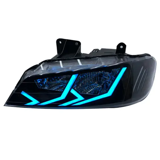 چراغ جلو اسپرت پژو پارس مدرن مدل Lambo-Ice 2 عددی