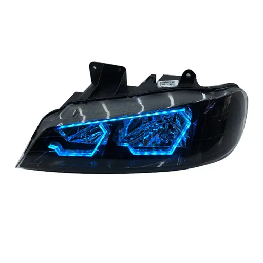 چراغ جلو اسپرت پژو پارس مدرن مدل 3D-Hexa-Ice-B 2 عددی