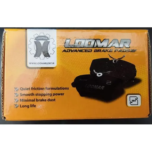 لنت ترمز دیسکی چرخ جلو پژو 405 لومار