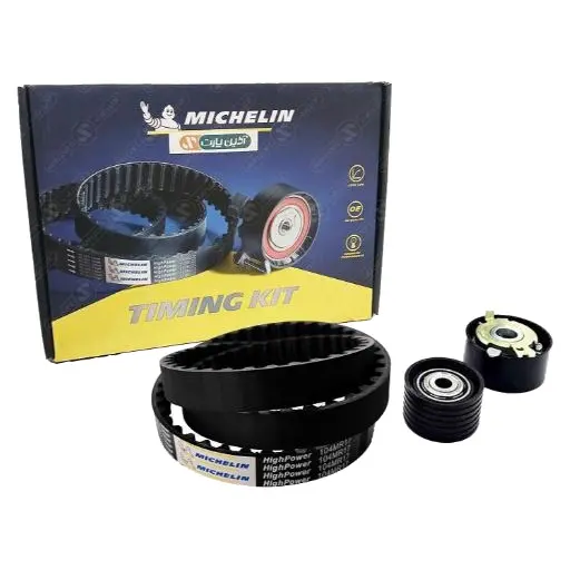کیت کامل تسمه پژو 206 تیپ 3 آذین پارت (میشلن)