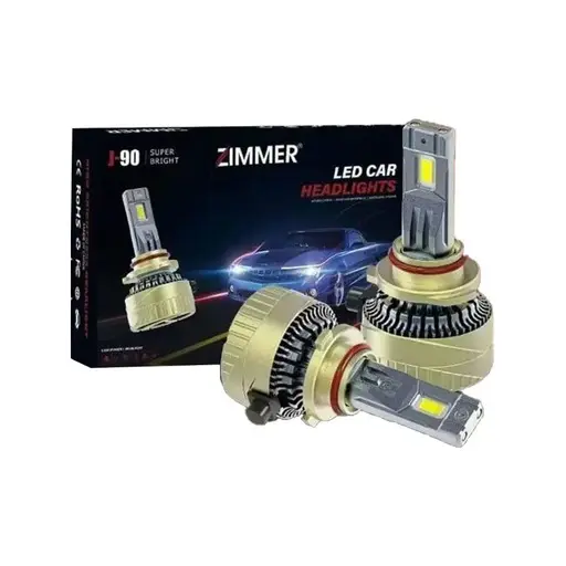 هدلایت زیمر J90 مدل 90W توان روشنایی 9000LM پایه 9005