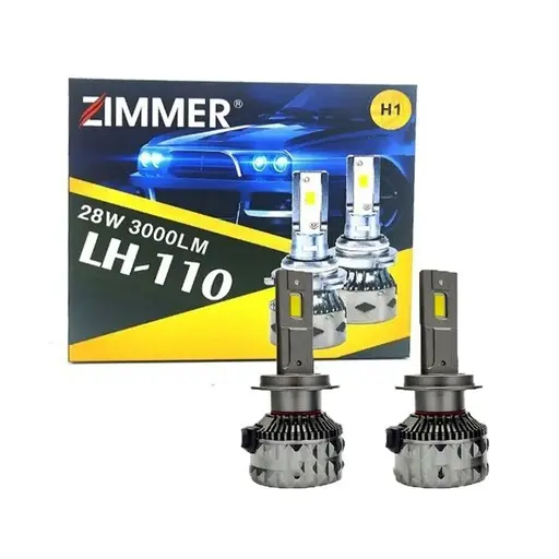 هدلایت زیمر LH110 مدل 30W توان روشنایی 3000LM پایه H7
