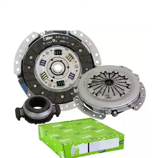 دیسک و صفحه پژو 405 XU7 والئو سبز هرینگتون با بلبرینگ (پری‌دمپر 6 فنر)