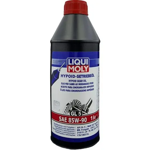 روغن گیربکس دستی لیکومولی GL5 حجم 1 لیتر (85w 90)