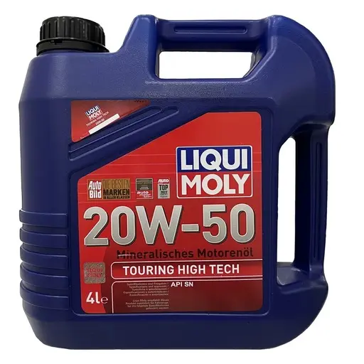 روغن موتور لیکومولی Touring High Tech Plus 20W50 API SN حجم 4 لیتری