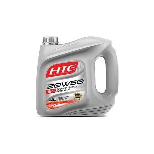 روغن موتور اچ تی سی 20W50 API SL حجم 4 لیتری