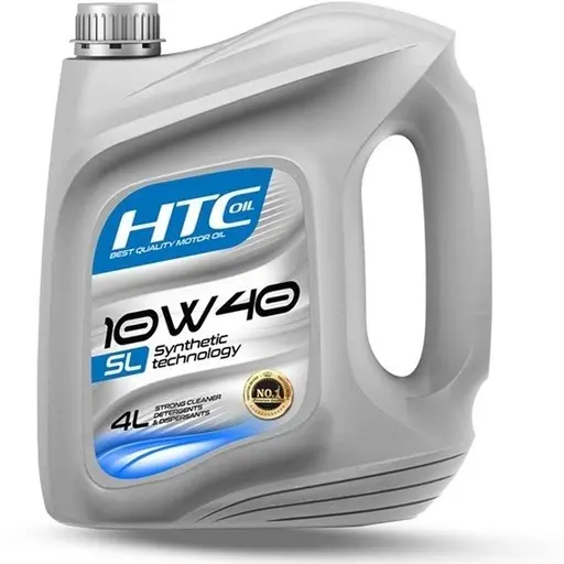 روغن موتور اچ تی سی 10W40 API SL حجم 4 لیتری
