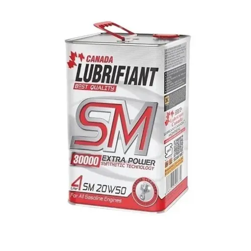 روغن موتور لوبریفنت کانادا 20W50 API SM حجم 4 لیتری