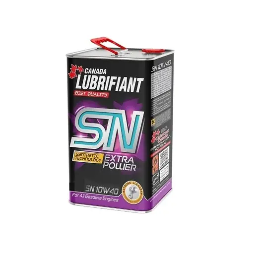 روغن موتور لوبریفنت کانادا 10W40 API SN حجم 4 لیتری