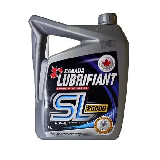 روغن موتور لوبریفنت کانادا 10W40 API SL حجم 4 لیتری