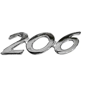 آرم 206روي درب اتاق بار پژو 206 شرکتی اصل ایساکو - نمایندگی ایرانخودرو نقشینه