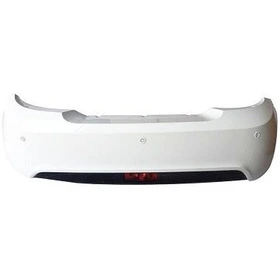 سپر عقب (دناودناپلاس) سفيد 9020 با سوراخ سنسوروبراكت هاي فلزي بدون متعلقات دنا شرکتی اصل ایساکو - نمایندگی ایرانخودرو نقشینه