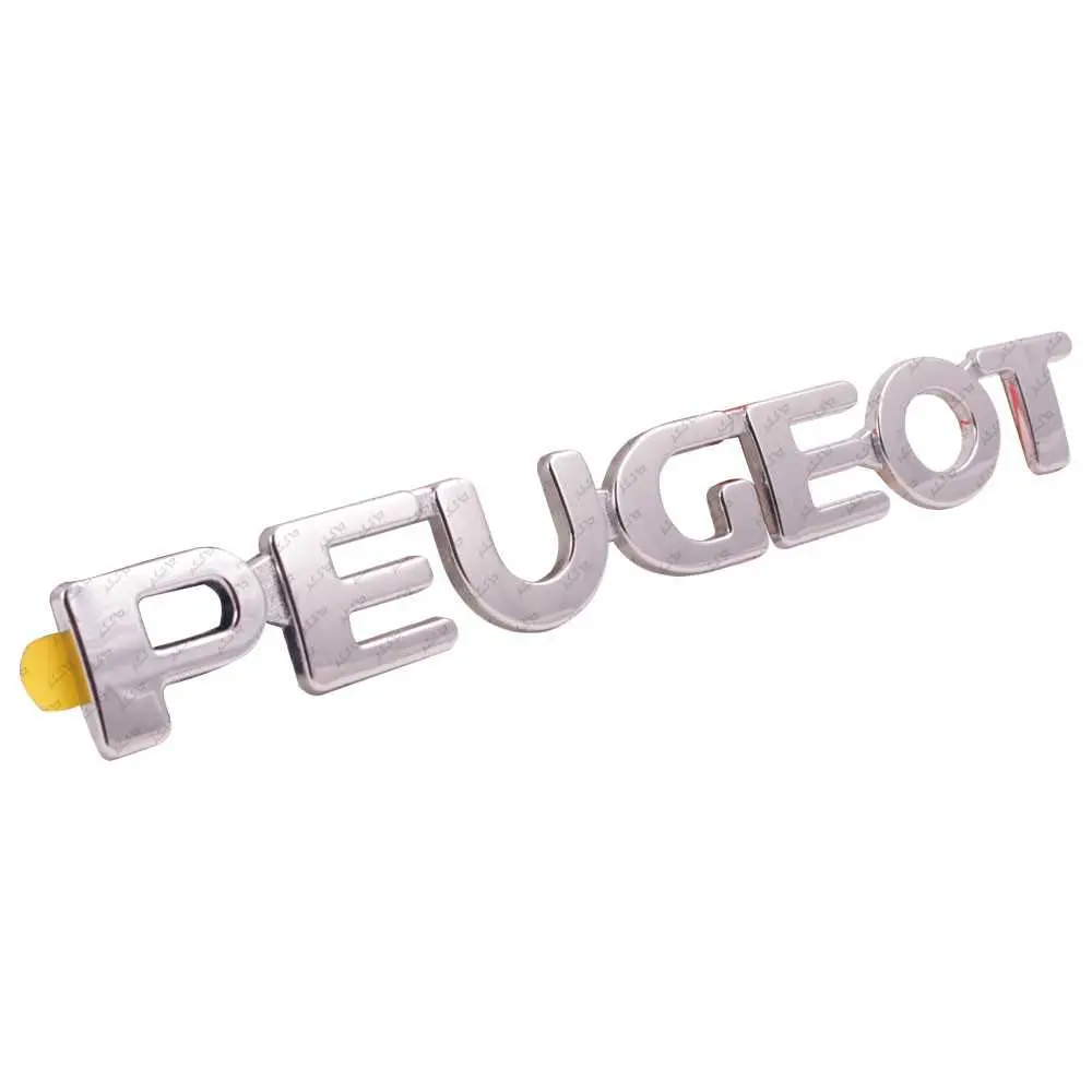 آرم PEUGEOT روي در صندوق عقب پژو پارس شرکتی اصل ایساکو - نمایندگی ایرانخودرو نقشینه