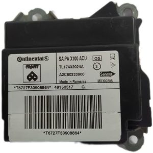 واحد كنترل الكترونيكي كمربندو كيسه هواي ايمني پژو 206 شرکتی اصل ایساکو - نمایندگی ایرانخودرو نقشینه