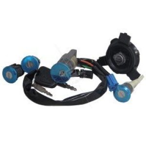 مجموعه كامل قفل سوئيچي 206 و 207 هاچ بك با EMS كروز پژو 206 شرکتی اصل ایساکو - نمایندگی ایرانخودرو نقشینه