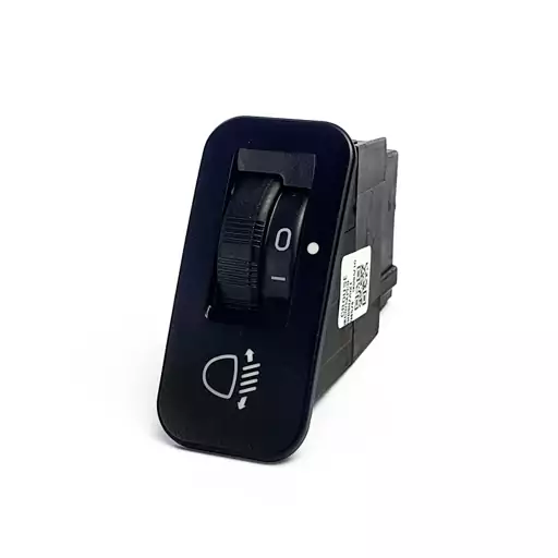 كليد تنظيم ارتفاع نور چراغهاي جلو پژو 206 شرکتی اصل ایساکو - نمایندگی ایرانخودرو نقشینه