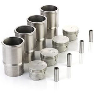مجموعه بوش+پيستون(كف گود)+گژين پين(موتورTU3)- دست 4 عددي پژو 206 شرکتی اصل ایساکو - نمایندگی ایرانخودرو نقشینه