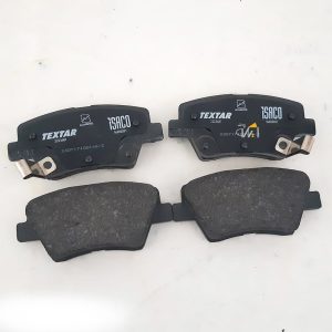 لنت ترمز چرخ عقب ديسكي با pad spring (طرح كروز)دست 4عددي پژو پارس شرکتی اصل ایساکو - نمایندگی ایرانخودرو نقشینه